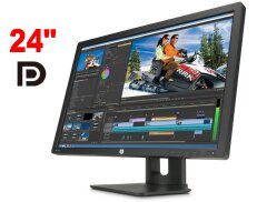 Монитор HP Z24i / 24" (1920x1200) IPS / 1x DP, 1x DVI, 1x VGA, 5x USB / VESA 100x100