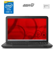 Ноутбук Toshiba Satellite Pro C850-130 / 15.6" (1366x768) TN / Intel Core i5-3210M (2 (4) ядра по 2.5 - 3.1 GHz) / 4 GB DDR3 / 240 GB SSD / Intel HD Graphics 4000 / WebCam / Windows 10 / Без АКБ