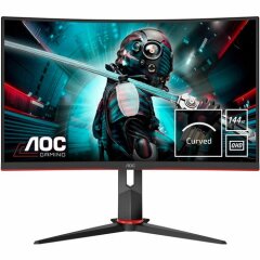 Новый монитор AOC CQ27G2U/BK / 27" (2560х1440) VA / 144MHz / HDMI, DisplayPort, USB 3.0