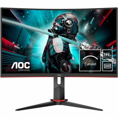 Новый монитор AOC CQ27G2U/BK / 27" (2560х1440) VA / 144MHz / HDMI, DisplayPort, USB 3.0 Новый монитор AOC CQ27G2U/BK / 27" (2560х1440) VA / 144MHz / HDMI, DisplayPort, USB 3.0