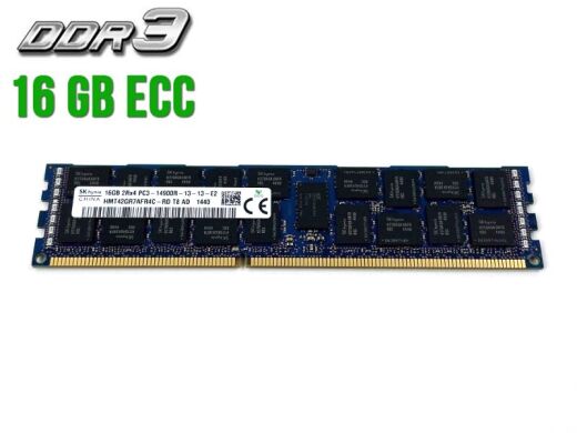 Серверная оперативная память Hynix / 16 GB / 2Rx4 PC3-14900R / DDR3 ECC / 1866 MHz