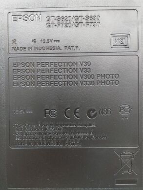 Сканер Epson Perfection V30 / USB 2.0 / Без БП