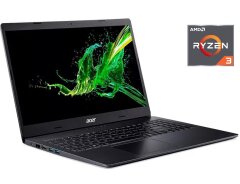 Ноутбук Acer Aspire 3 A315-23-R08W / 15.6" (1920x1080) IPS / AMD Ryzen 3 3250U (2 (4) ядра по 2.6 - 3.5 GHz) / 8 GB DDR4 / 256 GB SSD / AMD Radeon Vega 3 Graphics / WebCam / Win 10