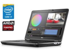Мобильная рабочая станция Dell Precision M2800 / 15.6" (1920x1080) IPS / Intel Core i7-4810MQ (4 (8) ядра по 2.8 - 3.8 GHz) / 8 GB DDR3 / 256 GB SSD / AMD FirePro W4170M, 2 GB GDDR5, 128-bit / WebCam / DVD-ROM / Win 10 Pro