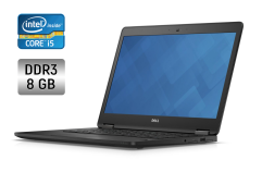 Ноутбук Dell Latitude E5470 / 14" (1366x768) TN / Intel Core i5-6300U (2 (4) ядра по 2.4 - 3.0 GHz) / 8 GB DDR4 / 256 GB SSD / Intel HD Graphics 520 / WebCam / HDMI / Windows 10