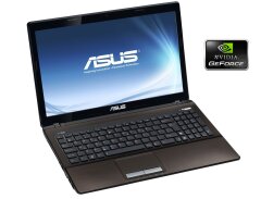 Ноутбук Б-класс Asus K53S / 15.6" (1366x768) TN / Intel Core i3-2350M (2 (4) ядра по 2.3 GHz) / 8 GB DDR3 / 120 GB SSD + 500 GB HDD / nVidia GeForce 610M, 2 GB GDDR3, 64-bit / WebCam