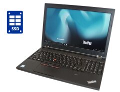 Ноутбук Lenovo ThinkPad L570 / 15.6" (1920x1080) IPS / Intel Core i3-7100U (2 (4) ядра по 2.4 GHz) / 8 GB DDR3 / 128 GB SSD / Intel HD Graphics 620 / WebCam / Win 10 Pro
