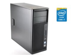 Робоча станція HP Z240 Tower / Intel Core i7-6700 (4 (8) ядра по 3.4 - 4.0 GHz) / 32 GB DDR4 / 1000 GB SSD M.2 / nVidia Quadro K2000, 2 GB GDDR5, 128-bit