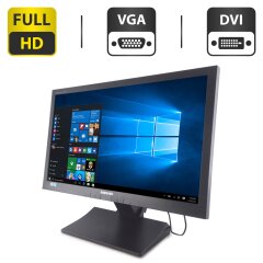 Монитор Samsung S22A200B / 22" (1920x1080) TN / VGA, DVI / VESA 100x100 + Кабель питания