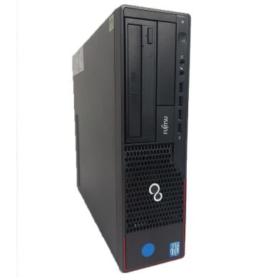 Компьютер Fujitsu Esprimo E710 SFF / Intel Core i5-3470 (4 ядра по 3.2-3.6 GHz) / 8 GB DDR3 / 120 GB SSD + 500 GB HDD / DVD-ROM 