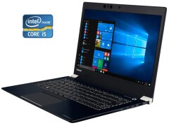 Ультрабук Toshiba Portege X30 / 13.3" (1920x1080) TN / Intel Core i5-7200U (2 (4) ядра по 2.5 - 3.1 GHz) / 8 GB DDR4 / 240 GB SSD / Intel HD Graphics 620 / WebCam / Win 10 Pro