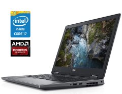Игровой ноутбук Dell Precision 7540 / 15.6" (1920x1080) TN / Intel Core i7-9750H (6 (12) ядер по 2.6 - 4.5 GHz) / 32 GB DDR4 / 512 GB SSD / AMD Radeon Pro WX 3200, 4 GB GDDR5, 128-bit / WebCam / Win 11 Pro
