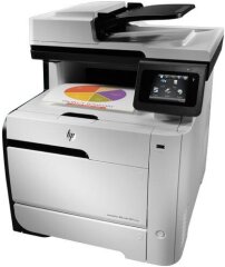 МФУ HP LaserJet Pro 400 color MFP M475dn / Лазерная цветная печать / 600x600 dpi / A4 / 21 стр/мин / USB 2.0, Ethernet / Дуплекс 