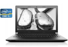 Ноутбук Lenovo IdeaPad B50-70 / 15.6" (1366x768) TN / Intel Core i5-4200U (2 (4) ядра по 1.6 - 2.6 GHz) / 8 GB DDR3 / 256 GB SSD / Intel HD Graphics 4400 / WebCam / DVD-ROM / Win 10 Home