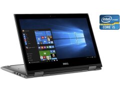 Ультрабук-трансформер Dell Inspiron P69G / 13.3" (1920x1080) IPS Touch / Intel Core i5-8250U (4 (8) ядра по 1.6 - 3.4 GHz) / 8 GB DDR4 / 256 GB SSD / Intel UHD Graphics 620 / WebCam / Win 10 Pro