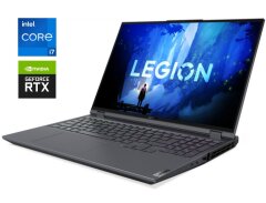 Игровой ноутбук Lenovo Legion 5 Pro 16IAH7H / 16" (2560x1600) IPS / Intel Core i7-12700H (14 (20) ядер по 3.5 - 4.7 GHz) / 16 GB DDR5 / 1000 GB SSD M.2 / nVidia GeForce RTX 3070, 8 GB GDDR6, 256-bit / WebCam / Win 11 Home
