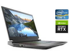 Игровой ноутбук Dell G15 5511 / 15.6" (1920x1080) IPS / Intel Core i5-11400H (6 (12) ядер по 2.7 - 4.5 GHz) / 16 GB DDR4 / 512 GB SSD / nVidia GeForce RTX 3050 Ti, 4 GB GDDR6, 128-bit / WebCam / Win 11 Home