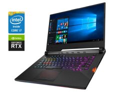 Игровой ноутбук Б-класс Asus ROG Strix G531G / 15.6" (1920x1080) IPS / Intel Core i7-9750H (6 (12) ядра по 2.6 - 4.5 GHz) / 16 GB DDR4 / 1000 GB SSD M.2 / nVidia GeForce RTX 2070, 8 GB GDDR6, 256-bit / Win 10