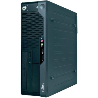 Fujitsu E5730 SFF / Intel Core 2 Quad Q6600 (4 ядра по 2.4GHz) / 6GB RAM / 160GB HDD + монитор Fujitsu P19-2 / 19' / 1280x1024