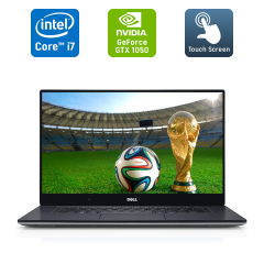 Ігровий ноутбук Dell XPS 15 9560 / 15.6" (3840x2160) IPS Touch / Intel Core i7-7700HQ (4 (8) ядра по 2.8 - 3.8 GHz) / 16 GB DDR4 / 512 GB SSD / nVidia Geforce GTX 1050, 4 GB GDDR5, 128-bit / HDMI