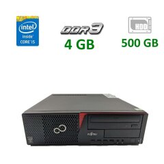 Компьютер Fujitsu Esprimo E720 SFF / Intel Core i5-4570 (4 ядра по 3.2 - 3.6 GHz) / 4 GB DDR3 / 500 GB HDD