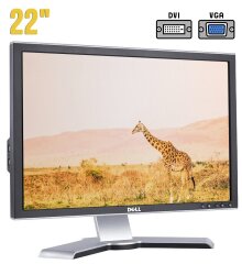 Монитор Б-класс Dell UltraSharp 2208WFPt / 22" (1680x1050) TN / DVI, VGA, USB / VESA 100x100