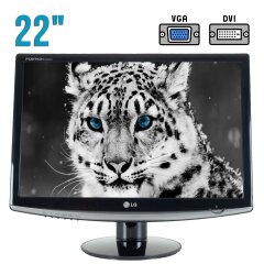 Монитор Б-класс LG Flatron W2252TQ / 22" (1680x1050) TN / VGA, DVI