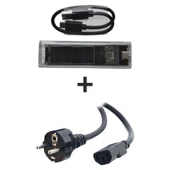 Твердотельный USB M.2 накопитель 128 GB + Кабель питания
