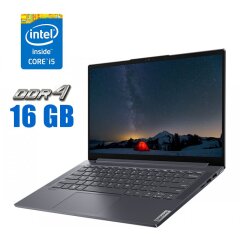 Ультрабук Lenovo Yoga Slim 7 / 14" (1920x1080) IPS / Intel Core i5-1035G4 (4 (8) ядра по 1.1 - 3.7 GHz) / 16 GB DDR4 / 512 GB SSD / Intel Iris Plus Graphics / WebCam