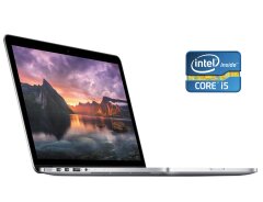 Ультрабук Apple MacBook Pro A1502 / 13.3" (2560x1600) IPS / Intel Core i5-4288U (2 (4) ядра по 2.6 - 3.1 GHz) / 8 GB DDR3 / 256 GB SSD / Intel Iris Graphics 5100 / WebCam / MacOS Big Sur