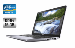 Ультрабук Dell Latitude 5511 / 15.6" (1366x768) TN / Intel Core i5-10400H (4 (8) ядра по 2.6 - 4.6 GHz) / 16 GB DDR4 / 256 GB SSD / Intel UHD Graphics / WebCam