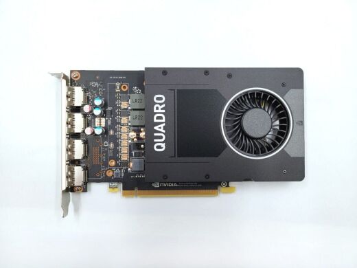 Дискретная видеокарта nVidia Quadro P2000, 5 GB GDDR5, 160-bit / 4x DisplayPort