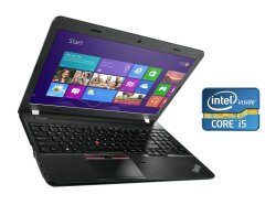 Ноутбук Б-клас Lenovo ThinkPad E550 / 15.6" (1366x768) TN / Intel Core i5-5200U (2 (4) ядра по 2.2 - 2.7 GHz) / 8 GB DDR3 / 500 GB HDD / Intel HD Graphics 5500 / WebCam / DVD-ROM / Win 10 Pro