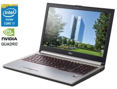 Мобільна робоча станція Fujitsu Celsius H760 / 15.6" (1920x1080) IPS / Intel Core i7-6820HQ (4 (8) ядра по 2.7 - 3.6 GHz) / 32 GB DDR4 / 512 GB SSD / nVidia Quadro M2000M, 4 GB GDDR5, 128-bit / WebCam / Win 10 Pro