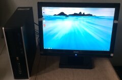 HP 8100 Elite SFF / Intel Core i3-540 (2(4) ядра по 2.9GHz) / 6GB DDR3 / 250GB HDD + монитор Lolair m2aabw / 20' / 1680x1050