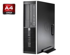 ПК HP Compaq Pro 6305 SFF / AMD A4-4000 (2 ядра по 3.0 - 3.2 GHz) / 4 GB DDR3 / 500 GB HDD / AMD Radeon HD 7480D / DVD-RW / Win 10 Pro