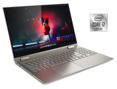Ультрабук-трансформер Lenovo Yoga C740-15IML / 15.6" (1920x1080) IPS Touch / Intel Core i7-10510U (4 (8) ядра по 1.8 - 4.9 GHz) / 12 GB DDR4 / 512 GB SSD / Intel UHD Graphics / WebCam