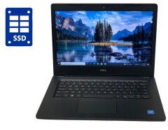 Ноутбук Dell Latitude 3490 / 14" (1366x768) TN / Intel Core i3-7130U (2 (4) ядра по 2.7 GHz) / 8 GB DDR4 / 256 GB SSD / Intel HD Graphics 620 / WebCam / Win 10 Pro
