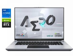Игровой ноутбук Gigabyte Aero 16 XE4 / 16" (3840x2400) OLED / Intel Core i7-12700H (14 (20) ядер по 3.5 - 4.7 GHz) / 16 GB DDR4 / 2000 GB SSD / nVidia GeForce RTX 3070 Ti, 8 GB GDDR6, 256-bit / WebCam