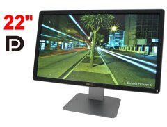 Монитор Dell P2214H / 22" (1920x1080) IPS / 1x DisplayPort, 1x DVI, 1xVGA, 3x USB 3.0, 2x USB 2.0 / VESA 100x100 / Pivot
