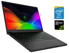 Игровой ноутбук Б-класс Razer Blade 15 RZ09-0300 / 15.6" (1920x1080) IPS / Intel Core i7-9750H (6 (12) ядер по 2.6 - 4.5 GHz) / 16 GB DDR4 / 120 GB SSD + 1000 GB HDD / nVidia GeForce GTX 1660 Ti, 6 GB GDDR6, 192-bit / WebCam