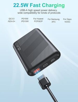 Новый Power Bank Rsesun / 10000 mAh / 5V/4.5A