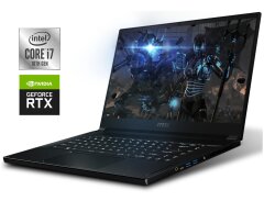 Ігровий ноутбук Б-клас MSI GS66 Stealth 10SF / 15.6" (1920x1080) IPS / Intel Core i7-10750H (6 (12) ядер по 2.6 - 5.0 GHz) / 16 GB DDR4 / 512 GB SSD / nVidia GeForce RTX 2070 Max-Q, 8 GB GDDR6, 256-bit / WebCam