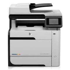 МФУ HP LaserJet Pro 400 color MFP M475dn / Лазерная цветная печать / 600x600 dpi / A4 / 21 стр/мин / USB 2.0, Ethernet / Дуплекс / Кабели в комплекте