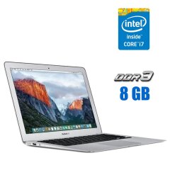 Ноутбук Apple MacBook Air A1466 (2015 year) / 13.3" (1440x900) IPS / Intel Core i7-5650U (2 (4) ядра по 2.2 - 3.1 GHz) / 8 GB DDR3 / 256 GB SSD / Intel HD Graphics 6000 / WebCam 