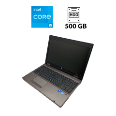Ноутбук HP ProBook 6570b / 15.6" (1366x768) TN / Intel Core i5-3230M (2 (4) ядра по 2.6 - 3.2 GHz) / 8 GB DDR3 / 500 GB HDD / Intel HD Graphics 4000 / WebCam