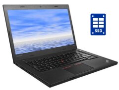 Ультрабук Б-класс Lenovo ThinkPad L460 / 14" (1366x768) TN / Intel Core i3-6100U (2 (4) ядра по 2.3 GHz) / 4 GB DDR3 / 128 GB SSD / Intel HD Graphics 520 / WebCam / Win 10 Pro