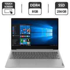 Ультрабук Lenovo IdeaPad 3i 15ITL05 / 15.6" (1366x768) TN Touch / Intel Core i3-1115G4 (2 (4) ядра по 4.1 GHz) / 8 GB DDR4 / 256 GB SSD / Intel UHD Graphics / WebCam / HDMI