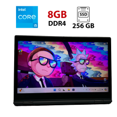 Ультрабук Lenovo Yoga X1 2 in 1 / 14" (1920x1080) IPS Touch / Intel Core i5-8250U (4 (8) ядра по 1.6 - 3.4 GHz) / 8 GB DDR4 / 256 GB SSD / Intel UHD Graphics 620 / WebCam