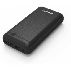 Новый Power Bank Philips DLP1720CB Black / 20000 mAh / 5V/2.4A